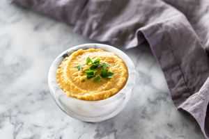 Oil-Free, Tahini-Free Low-Fat Hummus Recipe