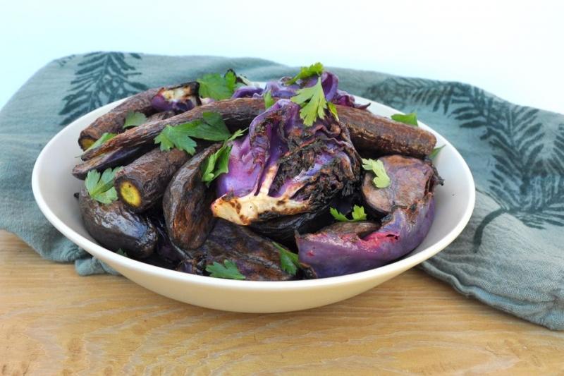 Grilled Purple Salad