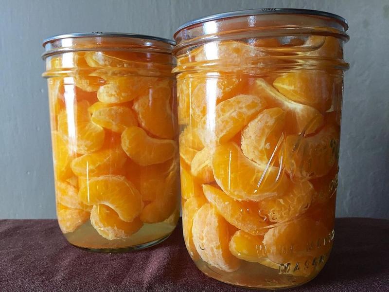 How to Make Canned Mandarin Oranges
