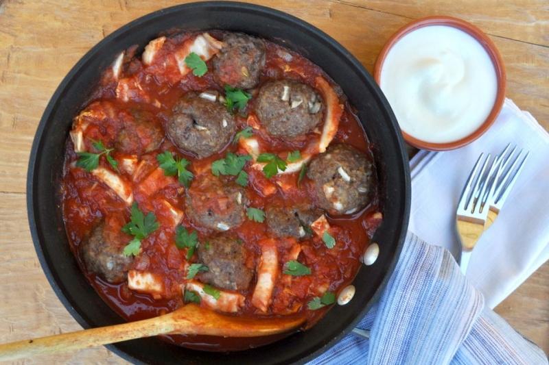 Cabbage With Meatballs
