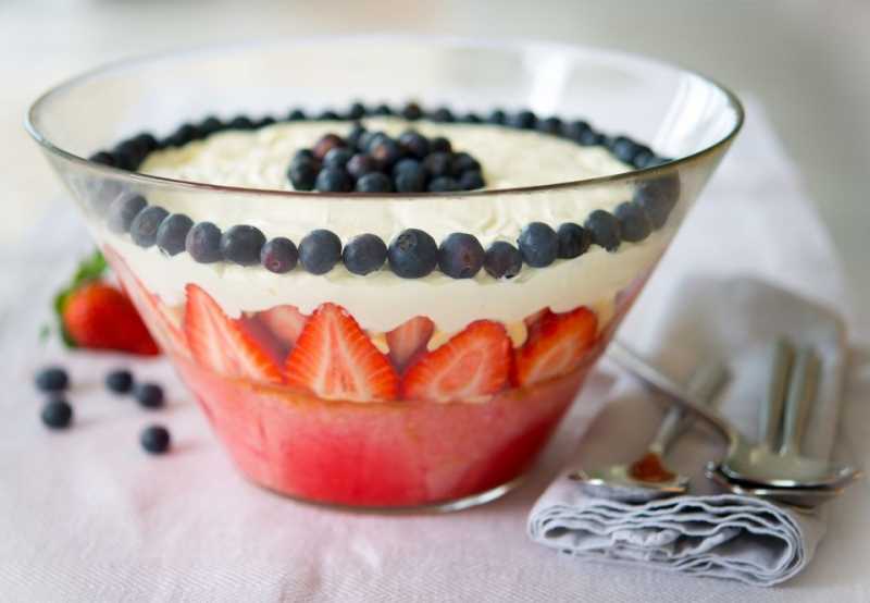 Classic Berry Trifle Recipe