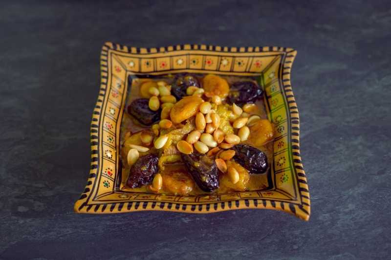 Moroccan Lamb or Beef Tagine With Prunes