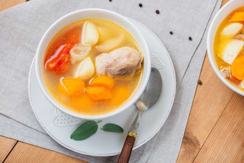 Malaysian Potato, Carrot, and Tomato Soup - Malaysia ABC Soup