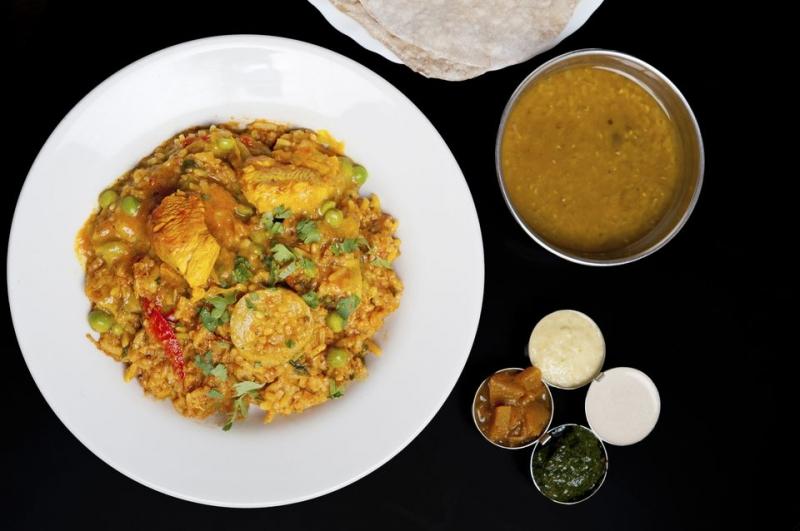 Bombay Biryani Rice and Chicken Recipe