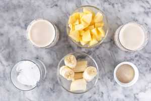 Moroccan Apple and Banana Milkshake Recipe