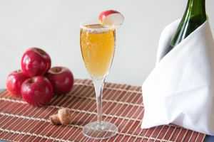 Apple Cider Mimosa