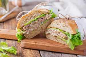 Tuna Salad With Chopped Eggs and Dill
