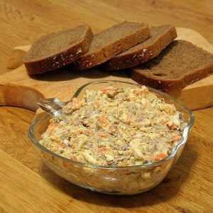 Салат с печенкой Ингредиенты: куриная печень — 300г 3 морковки — 180г 3 луковки…