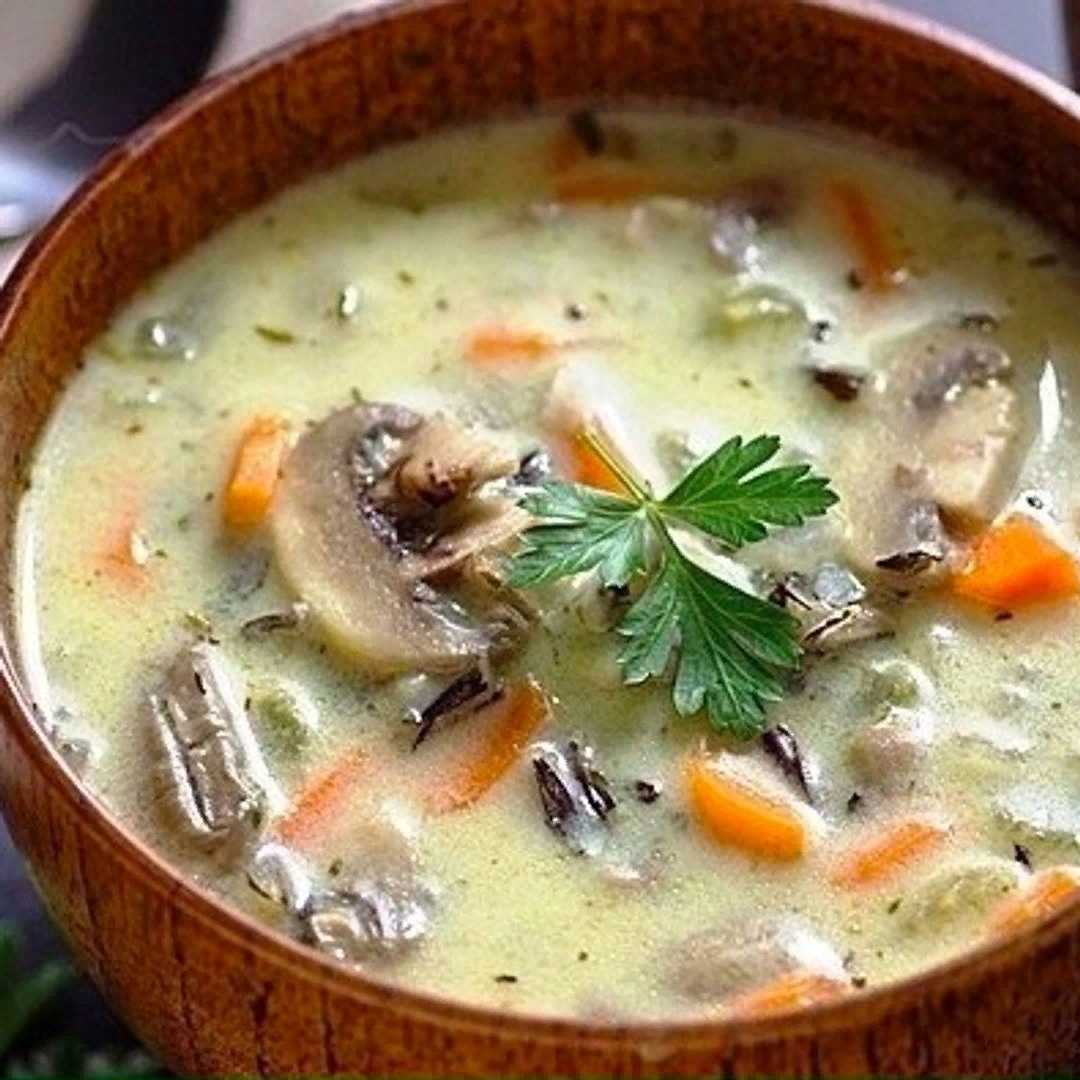 Вкусный рецепт суп с шампиньонами рецепт с фото