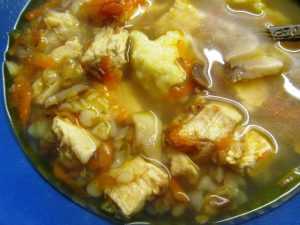 Гречневый суп с грибками и картофельными клецками Ингредиенты: — 1 литр воды — 250…