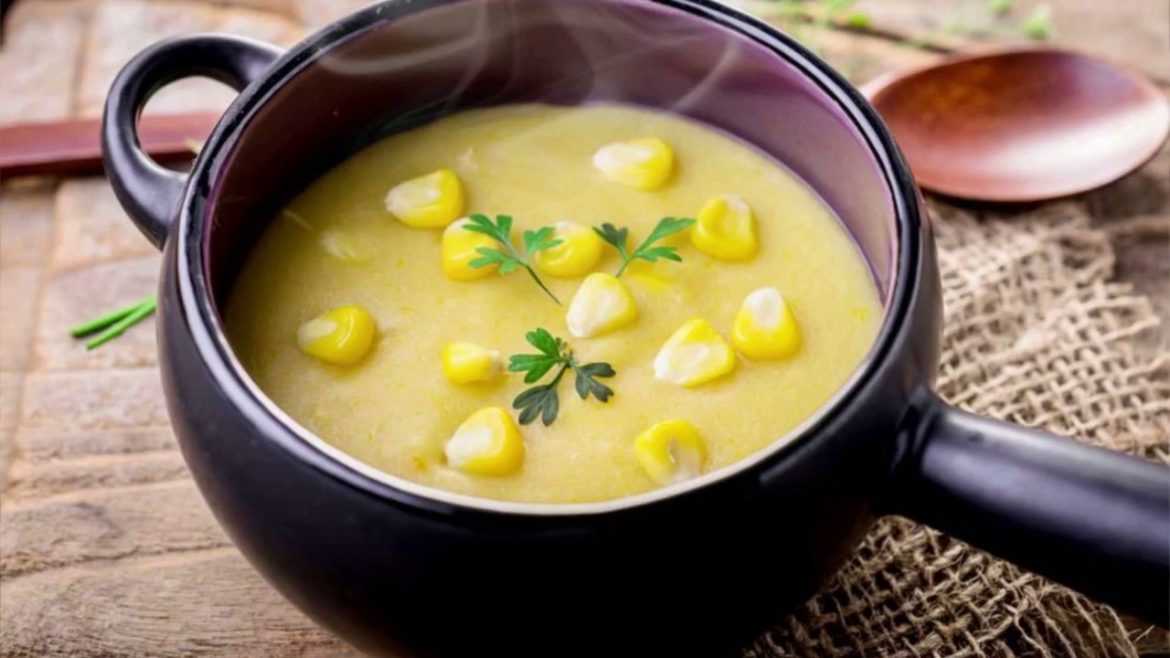 Суп-пюре из консервированной кукурузы Ингредиенты: Консервированная кукуруза — 1 банка Пшеничная мука — 2…